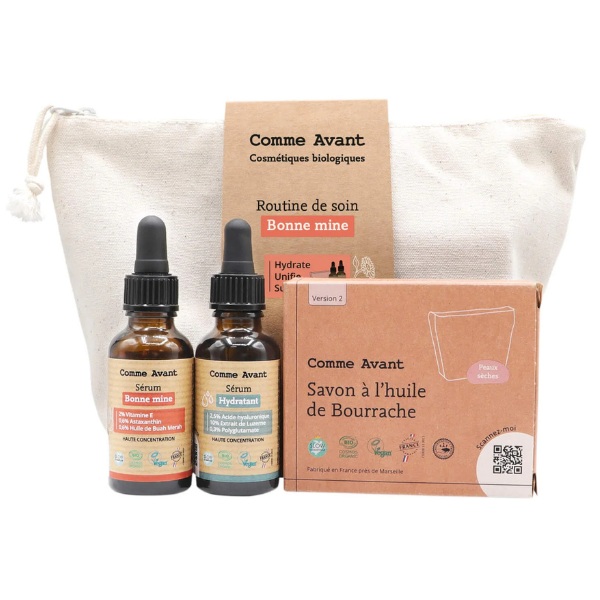 Routine de soin bonne mine - 1