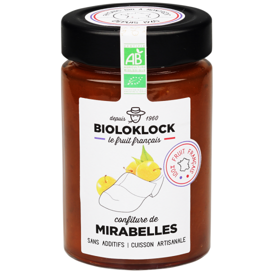 Confiture mirabelles bio - 1